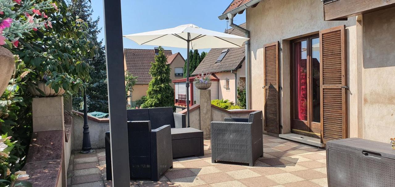 Maison De Vacances Avec Piscine, Proche Strasbourg Et Europa Park Sand Exterior foto
